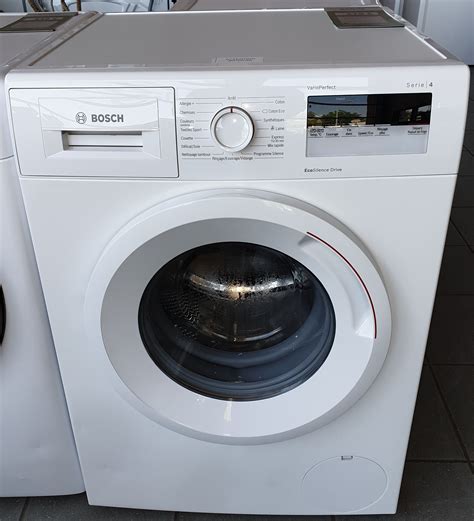 lave linge bosch hublot